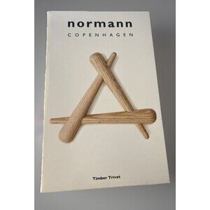 NORMANN COPENHAGEN "TIMBER TRIVET" IN SOLID OAK MODERN DANISH KITCHEN DESIGN